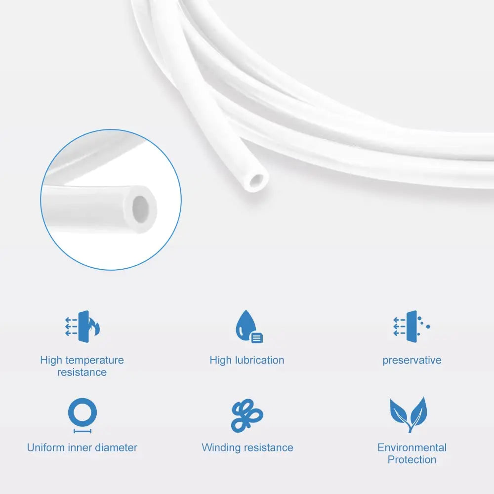 Creality Official 1M 2M 3D Printer PTFE Tube Bowden Tubing Upgrades 3D Printer Bowden Tube for 1.75mm Filament Ender CR Series