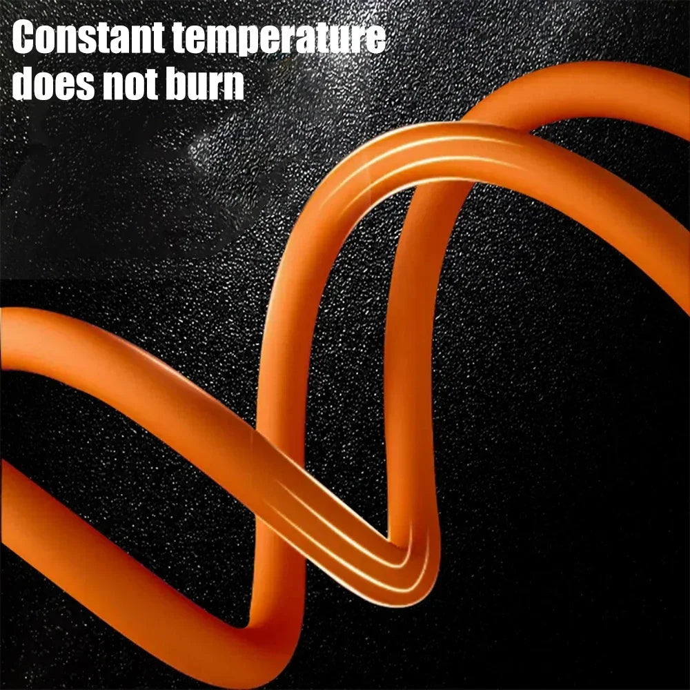 120W 6A Fast Charging Micro USB Cable Aluminum Alloy Thick Micro USB Cellphone Charger Wire Cord with Light for Android Laptop