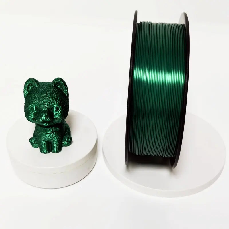 PLA 3D Printer Filament - 1KG Spool, 1.75mm Green