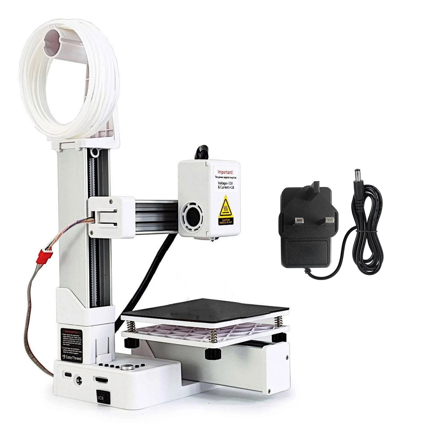 Small 3D Printer ABS High Layer Resolutions User Friendly Setup Frequency Division Multiplexing 3D Printer for Model Making