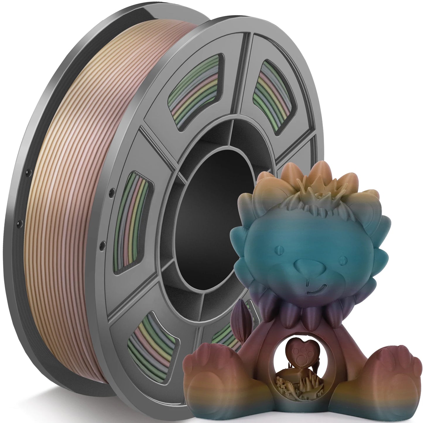 PLA 3D Printer Filament - 250g roll, 1.75mm (Multi-color Options)