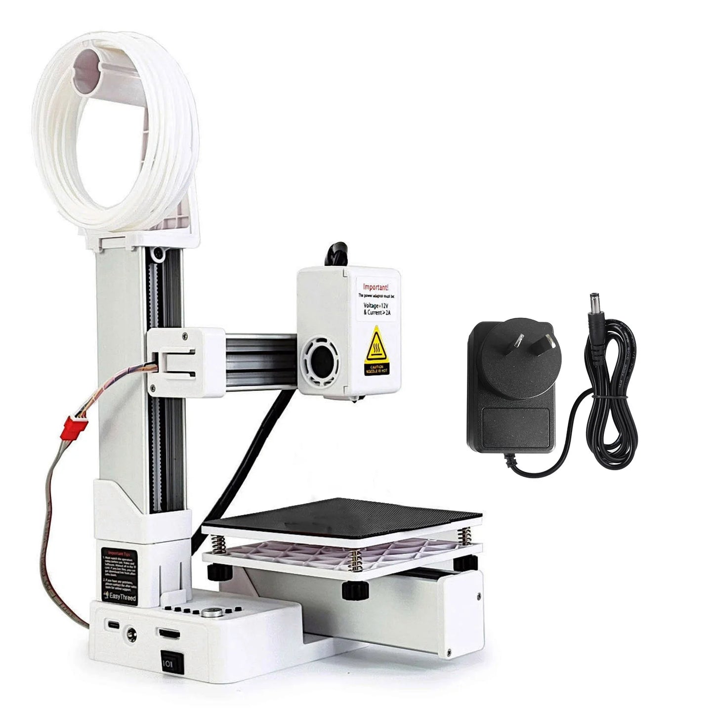 Small 3D Printer ABS High Layer Resolutions User Friendly Setup Frequency Division Multiplexing 3D Printer for Model Making