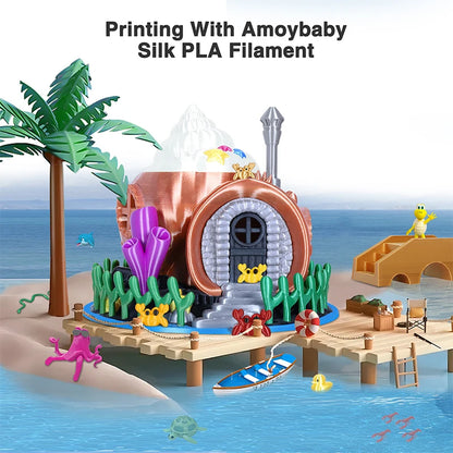 PLA 3D Printer Filament - 250g roll, 1.75mm (Multi-color Options)