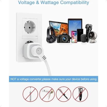 Small Power Strip Extension Cord with 2 AC Outlets 3 USB Ports Mini Desk Charging Station for Cruise Travel Office School Dorm