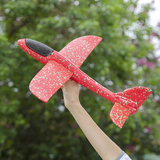 48cm Large EPP Foam Hand Throwing Aircraft Toys Gyratory Stunt Pressure Resistant Model Aircraft Outdoor For Boys Children Gift