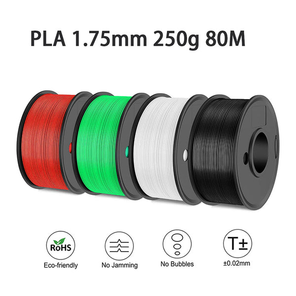 Easythreed 3D Printing  Filament PLA 250g Length 80M  Diameter 1.75mm  FDM Printer Material