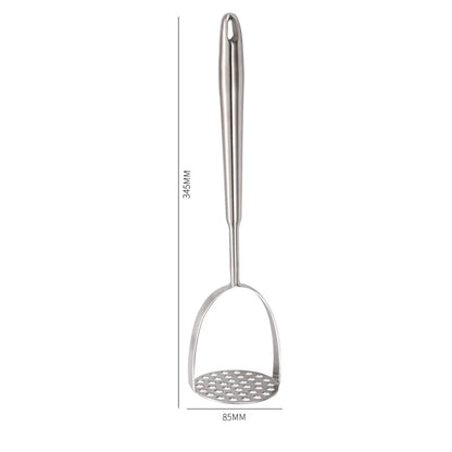 Gold Stainless Steel Potato Masher Pressed Ricer Smooth Mashed Manual Crusher Fruit Vegetable Tools Home Kitchen Gadgets