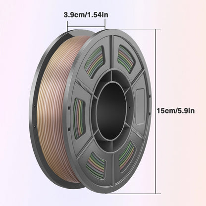 PLA 3D Printer Filament - 250g roll, 1.75mm (Multi-color Options)